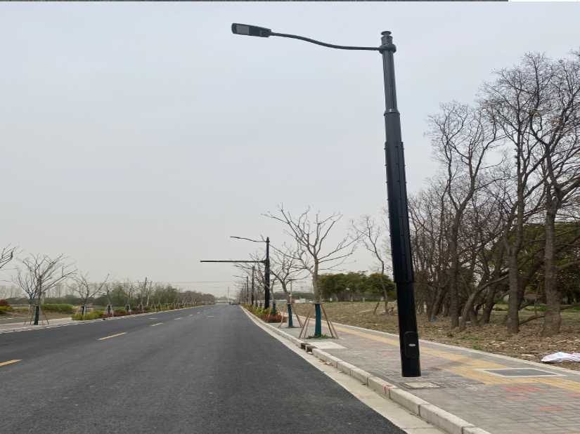 平邑县上海综合杆 太阳能路灯工程